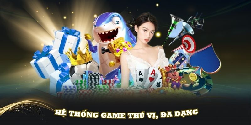 Nhà cái King88 có hệ thống game thú vị, đa dạng